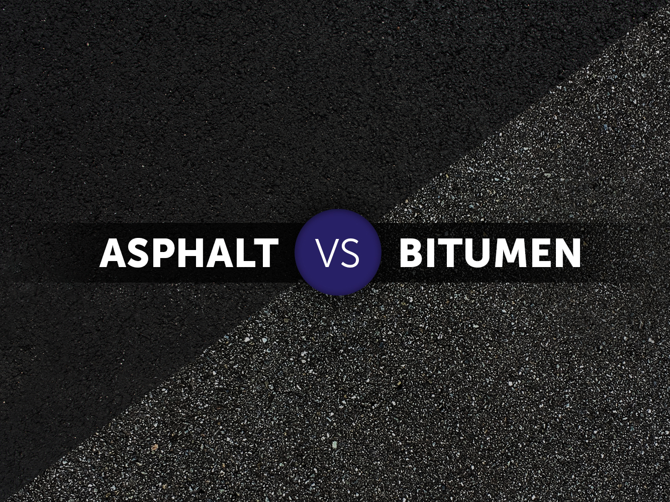 Asphalt vs. Bitumen